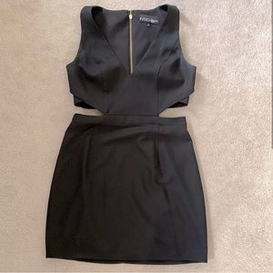 NBD x The NAVEN black mini dress